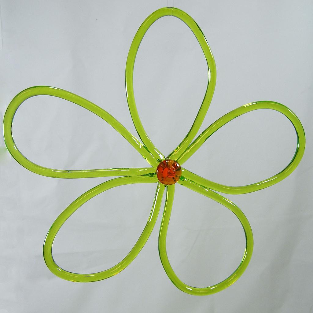 [SB344-GRN] 10" DAISY HANGING DISPLAY GREEN