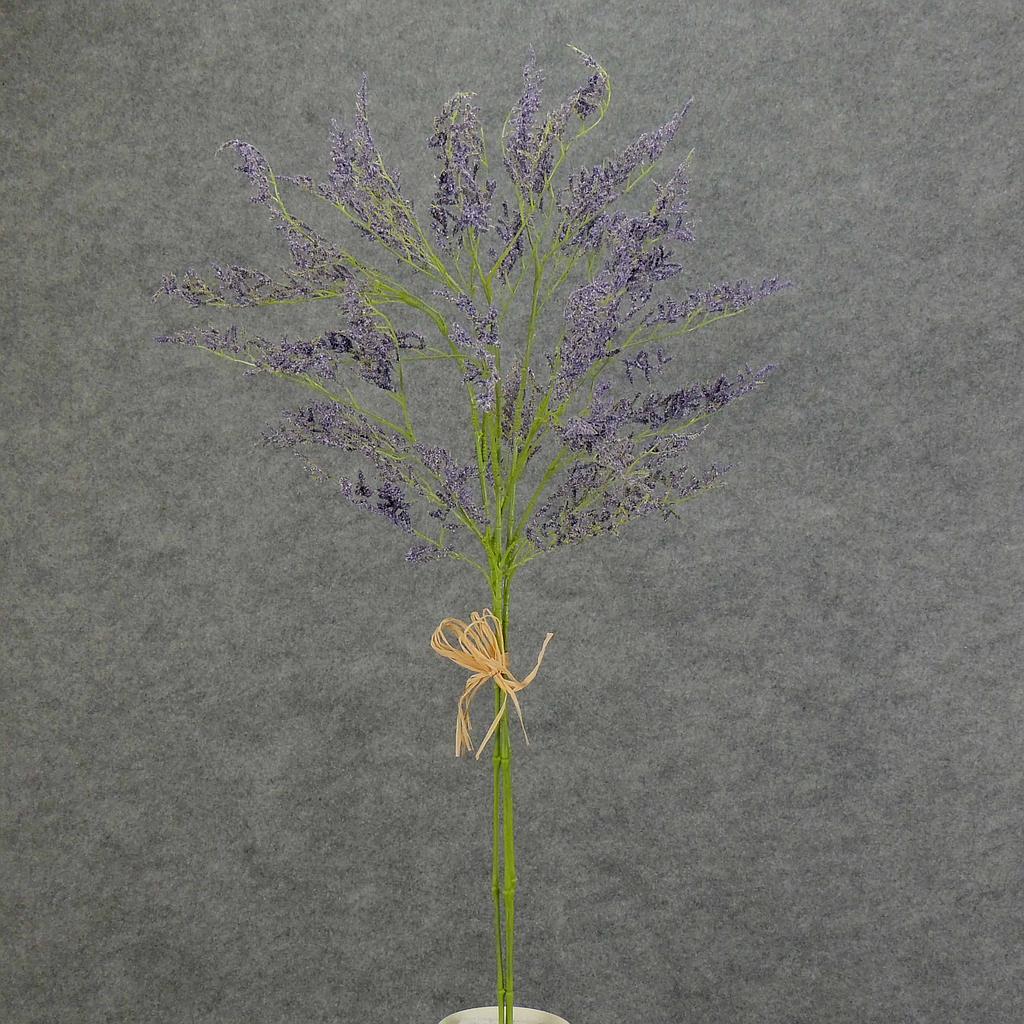 [SB355-PUR] CASPIA FLOWER SPRAY BUNDLE X3  PURPLE