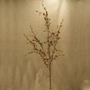 37" BERRY PTERIS SPRAY X4 PLASTIC  PINK