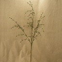 BERRY PTERIS SPRAY 37" PLASTIC  PURPLE/GREEN
