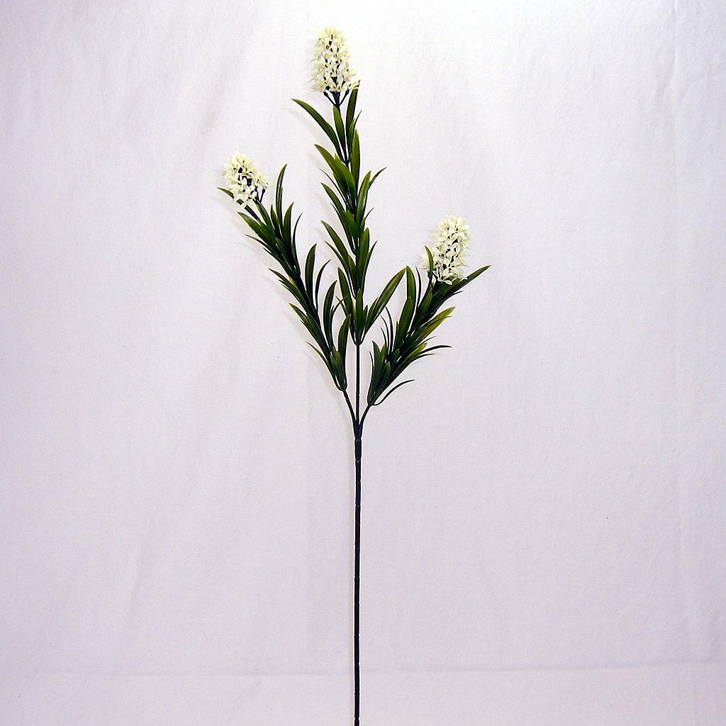 26" STAR FLOWER GRASS SPRAY (6/BDL) CREAM
