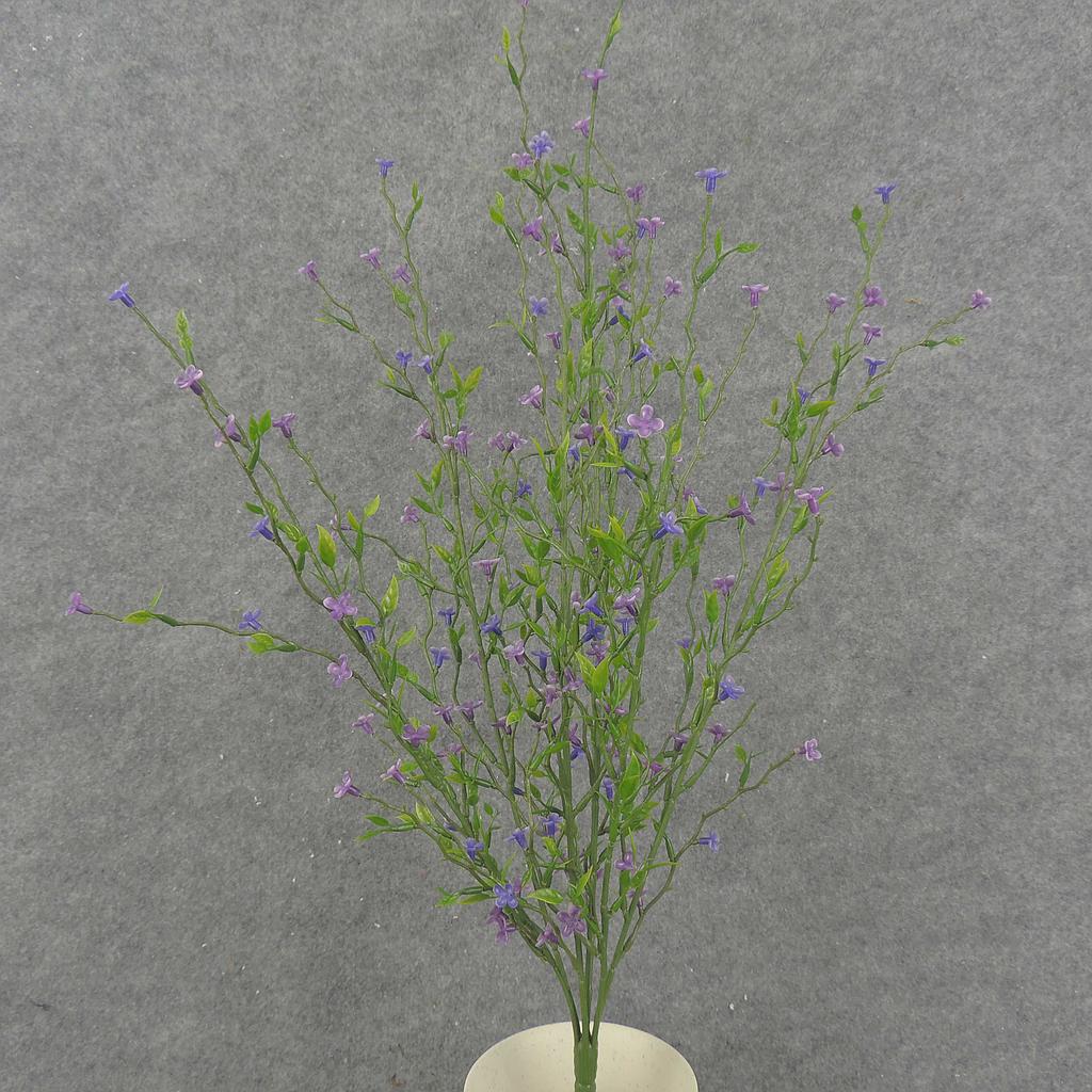 23.5" CROSS PLUM LEAF BUSH PURPLE