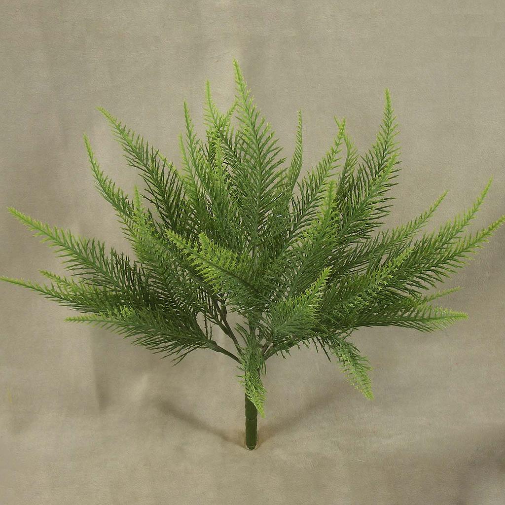 [SB4017-DGN] 13" FERN BUSH X7 DUSTY GREEN
