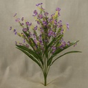 DAISY MINI BUSH X8   24"  PURPLE