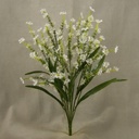 DAISY MINI BUSH X8   24"  WHITE