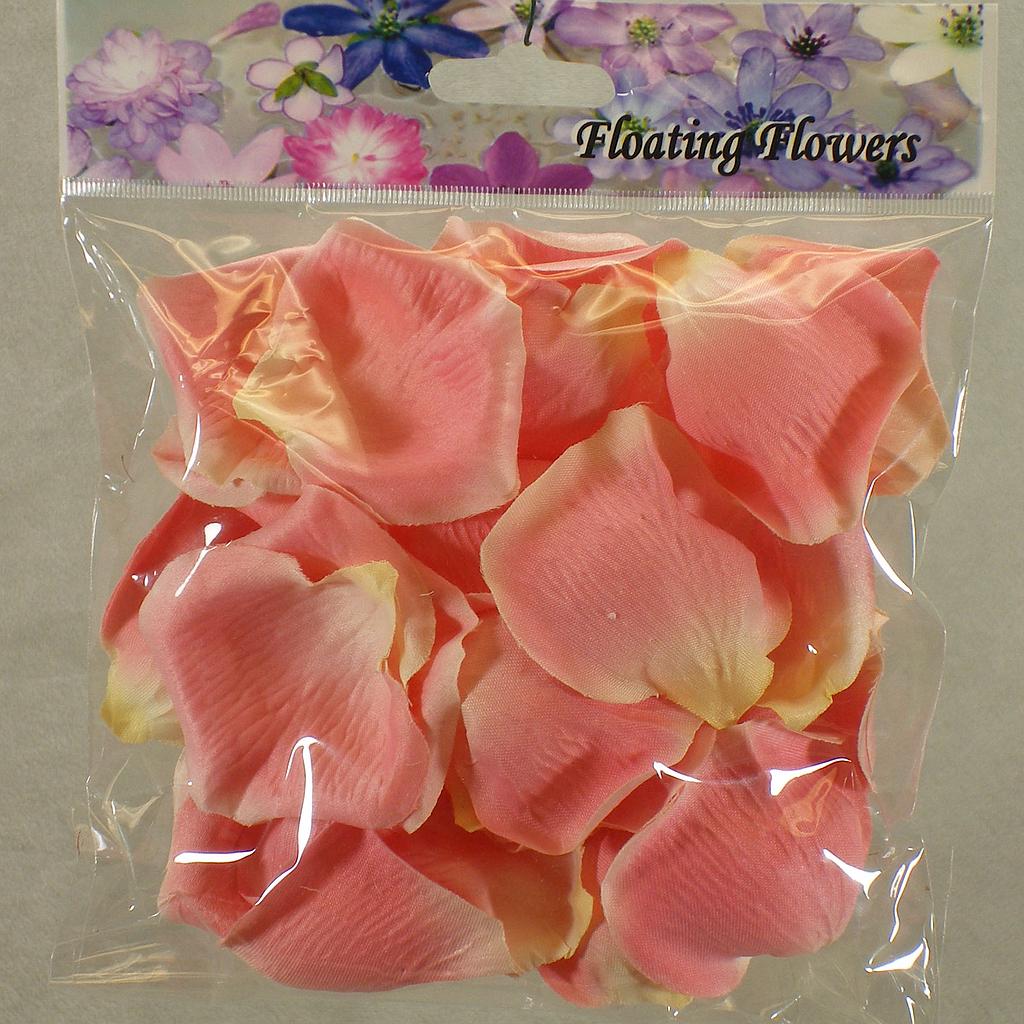 FLOATING ROSE PETALS (36/BAG)  PINK