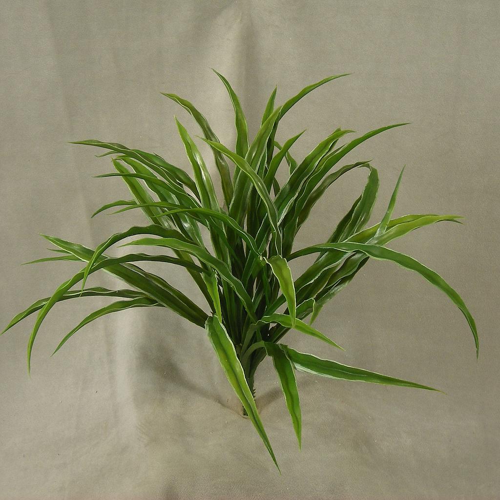 GRASS BUSH VARIGATED PLASTIC