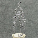 PEARL HANGING SPRAY X5 15"