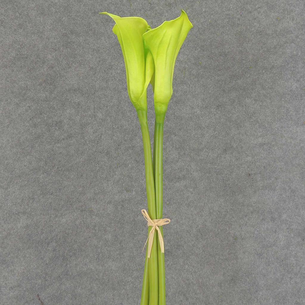 CALLA LILY 24" BUNDLE OF 3  GREEN
