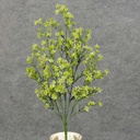 20.5" STAR FLOWER BUSH 20 GREEN/WHITE