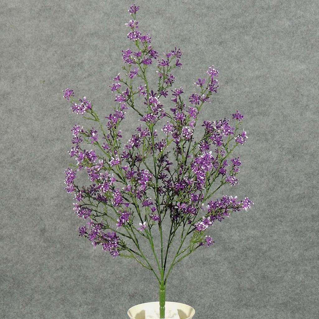 20.5" STAR FLOWER BUSH 20 PURPLE