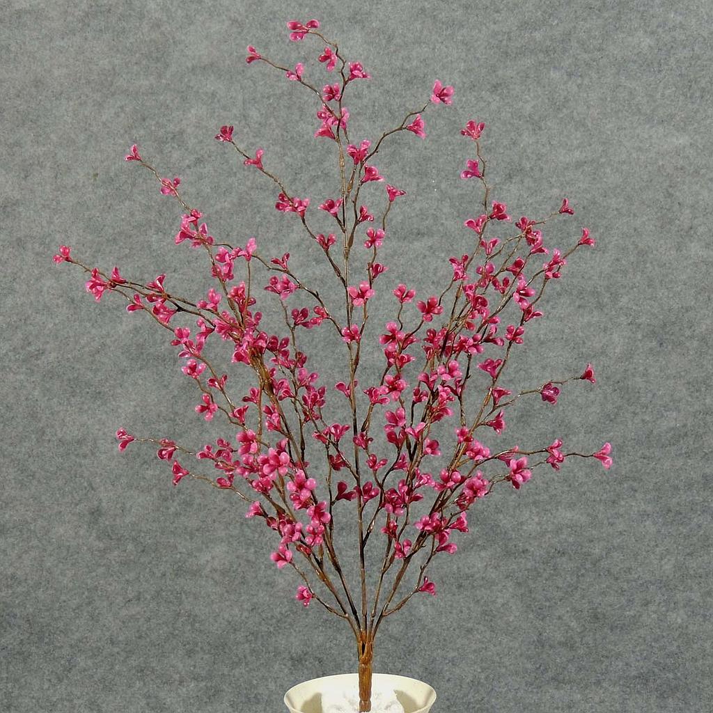 [SB5015-PNK] 22" PLUM CROSS BUSH PINK