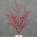 22" PLUM CROSS BUSH PINK
