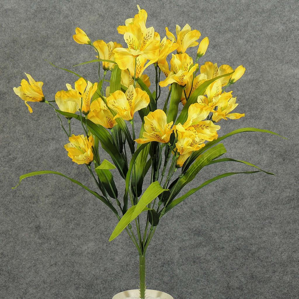 ALSTROMERIA BUSH X11 YELLOW