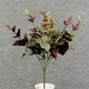 18" GRAPE LEAF BUSH X7 W/56 LVS