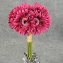 10.5" GERBERA DAISY BOUQUET X9 BEAUTY