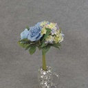 11" ROSE/HYDRANGEA BOUQUET X7
