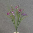 18" BLOSSOM BUSH w/BUTTERFLY PURPLE