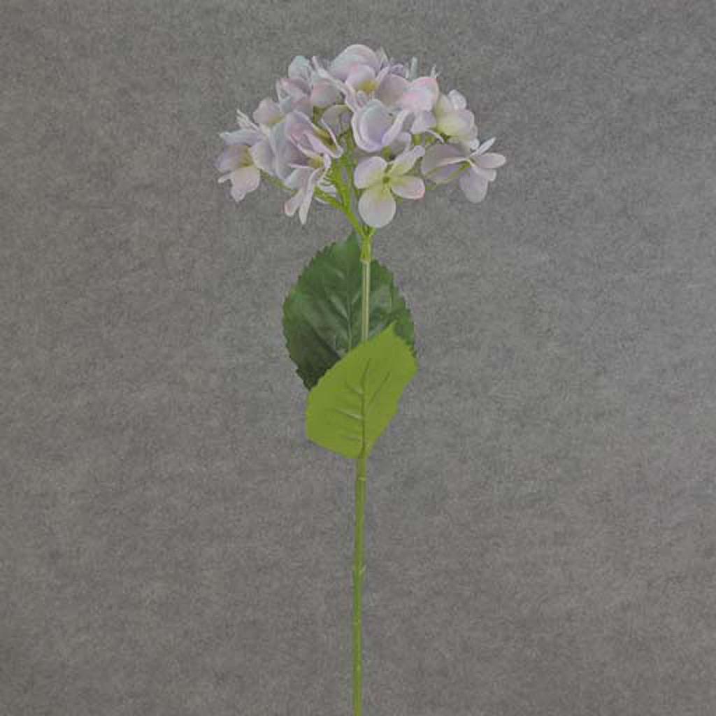 28" HYDRANGEA STEM BLUE/PURPLE
