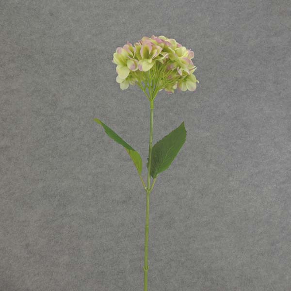 28" HYDRANGEA STEM PURPLE/GREEN