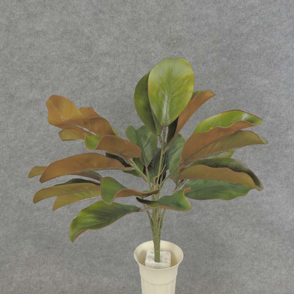 18.5" MAGNOLIA LEAF BUSH 18
