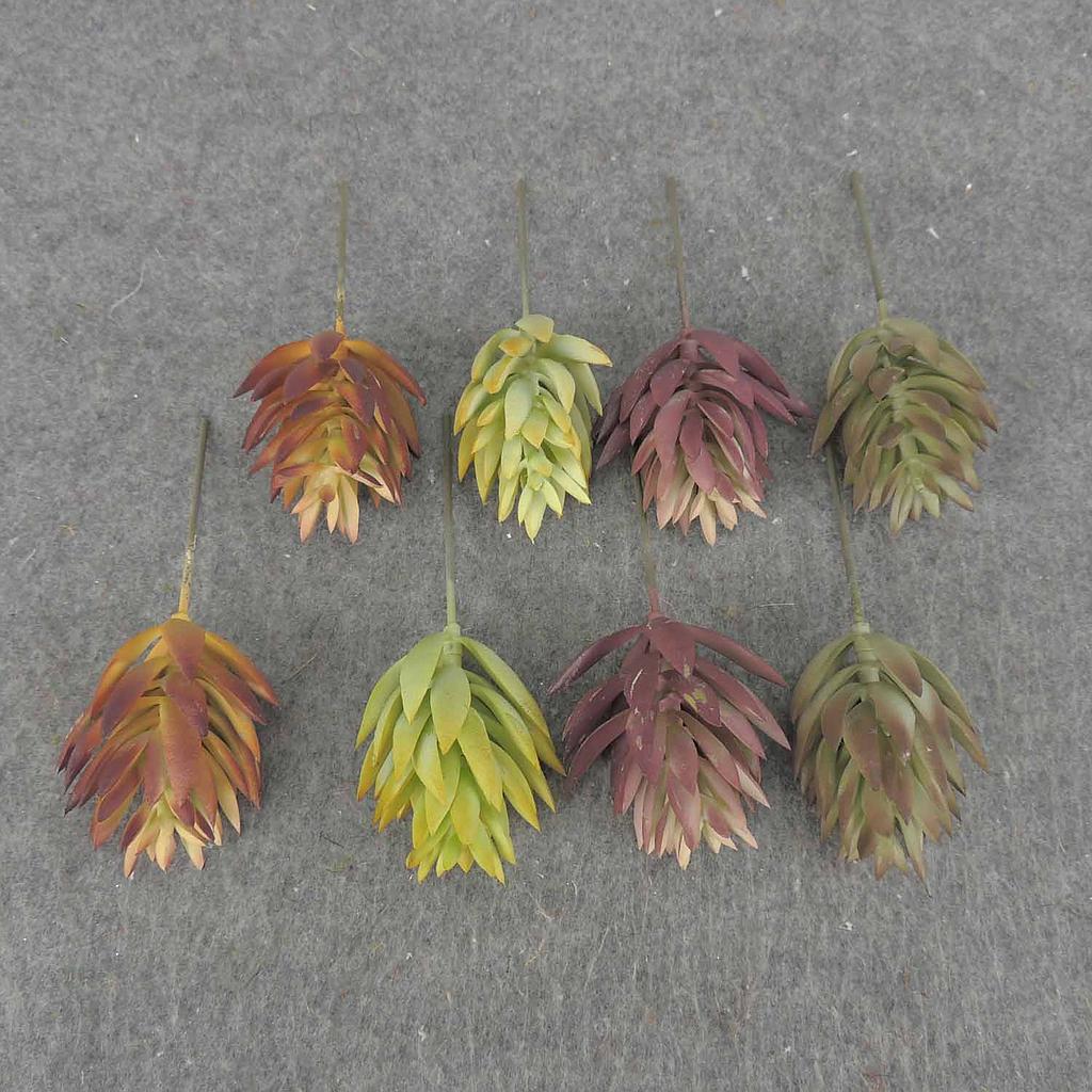 5" SUCCULENT PICK 8/BAG 4-ASST