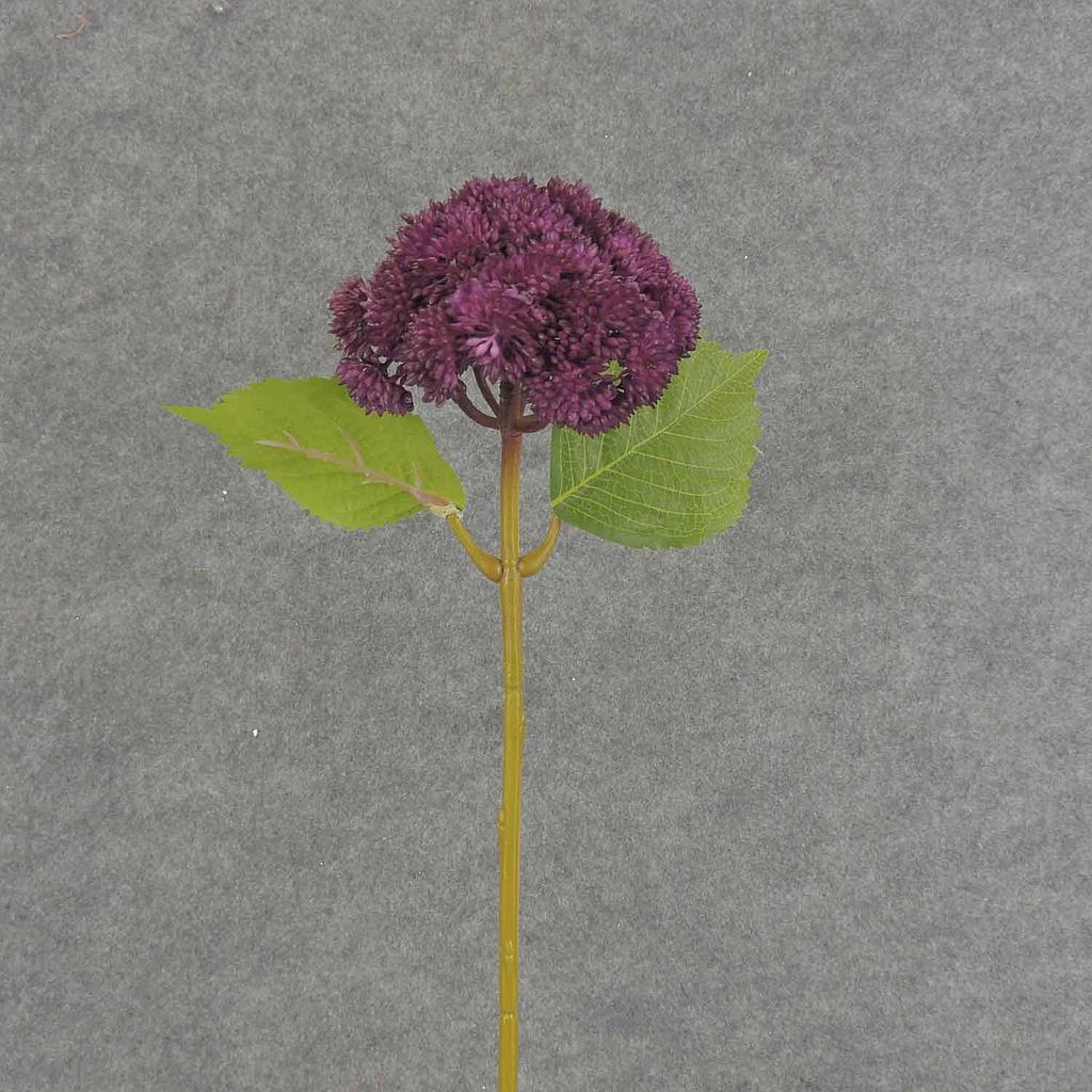 [SB6323-PUR] 15" SEDUM STEM PURPLE