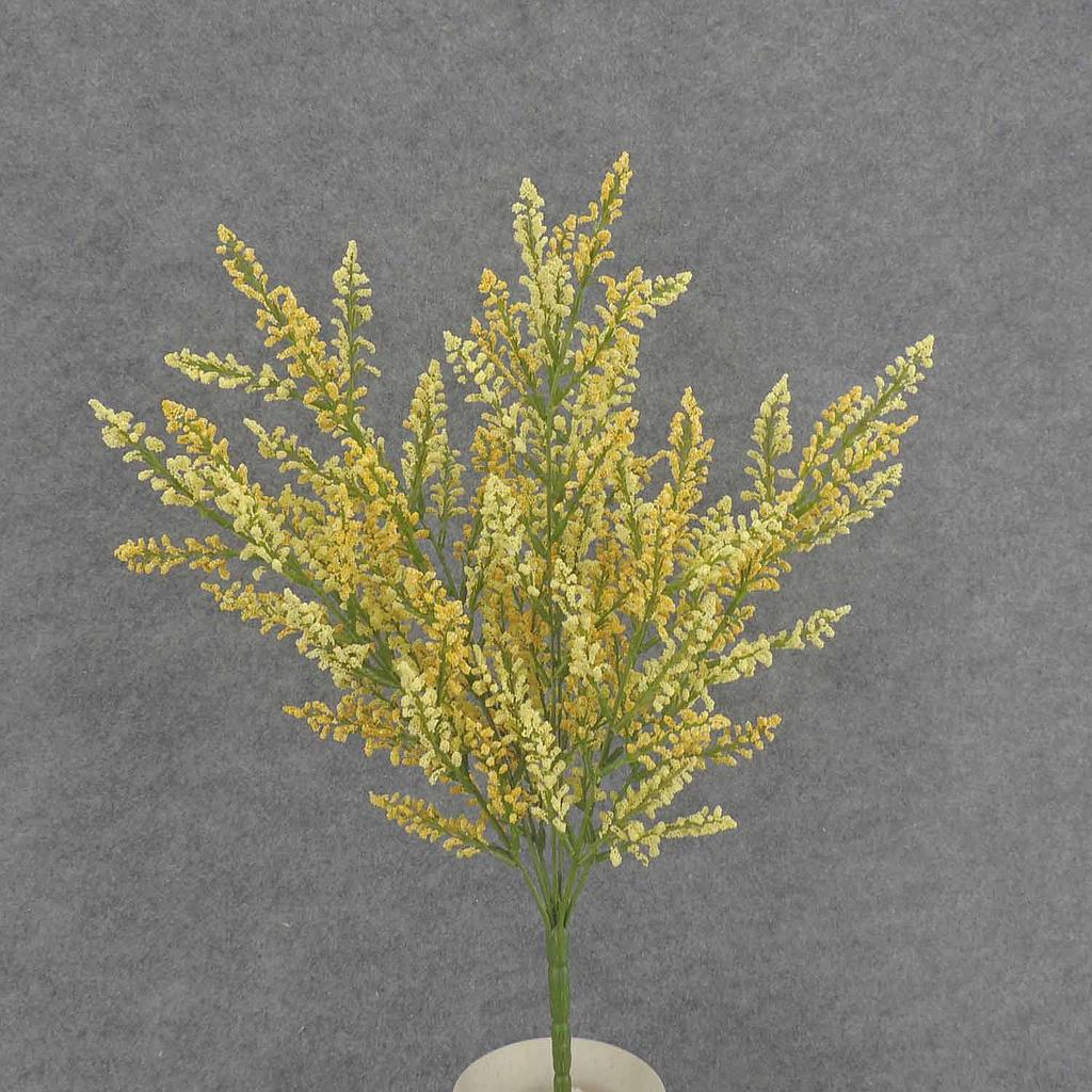 [SB7009-YEL] 21" HEATHER BUSH X9 YELLOW