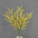 21" HEATHER BUSH X9 YELLOW