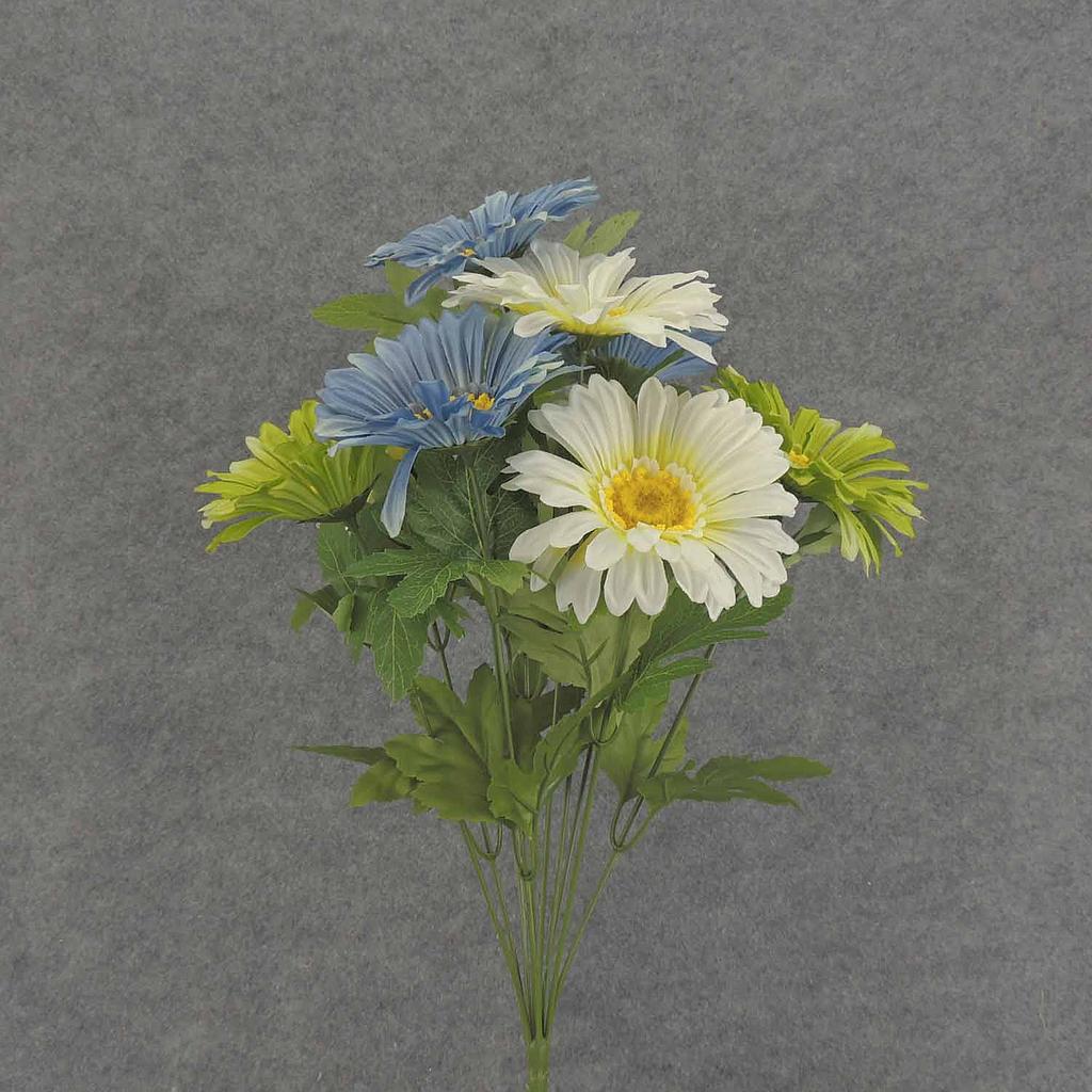 DAISY/GERB BUSH X10 19&quot; 4&quot;dia  BEAUTY/CREAM