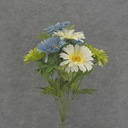 DAISY/GERB BUSH X10 19&quot; 4&quot;dia  BEAUTY/CREAM