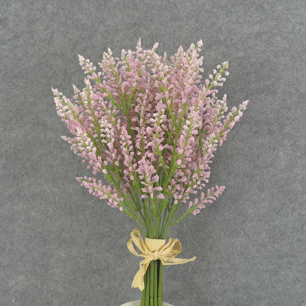 [SB7016-LTP] 14" HEATHER BUNDLE X12 LIGHT PINK