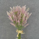 14" HEATHER BUNDLE X12 LIGHT PINK