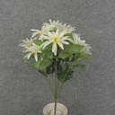 DAISY BUSH X11 18"  WHITE
