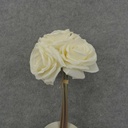 12" ROSE BUNDLE X5 4.5" dia CREAM