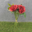 ROSE BUNDLE X7 10"  RED
