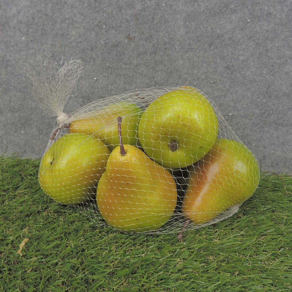 PEAR LIFE-LIKE 5" (6/BAG)