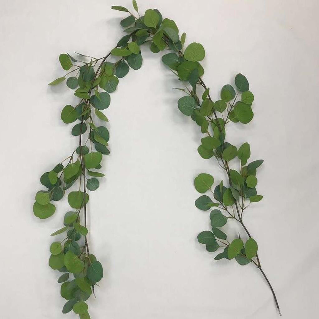 EUCALYPTUS GARLAND 6' SILK 
