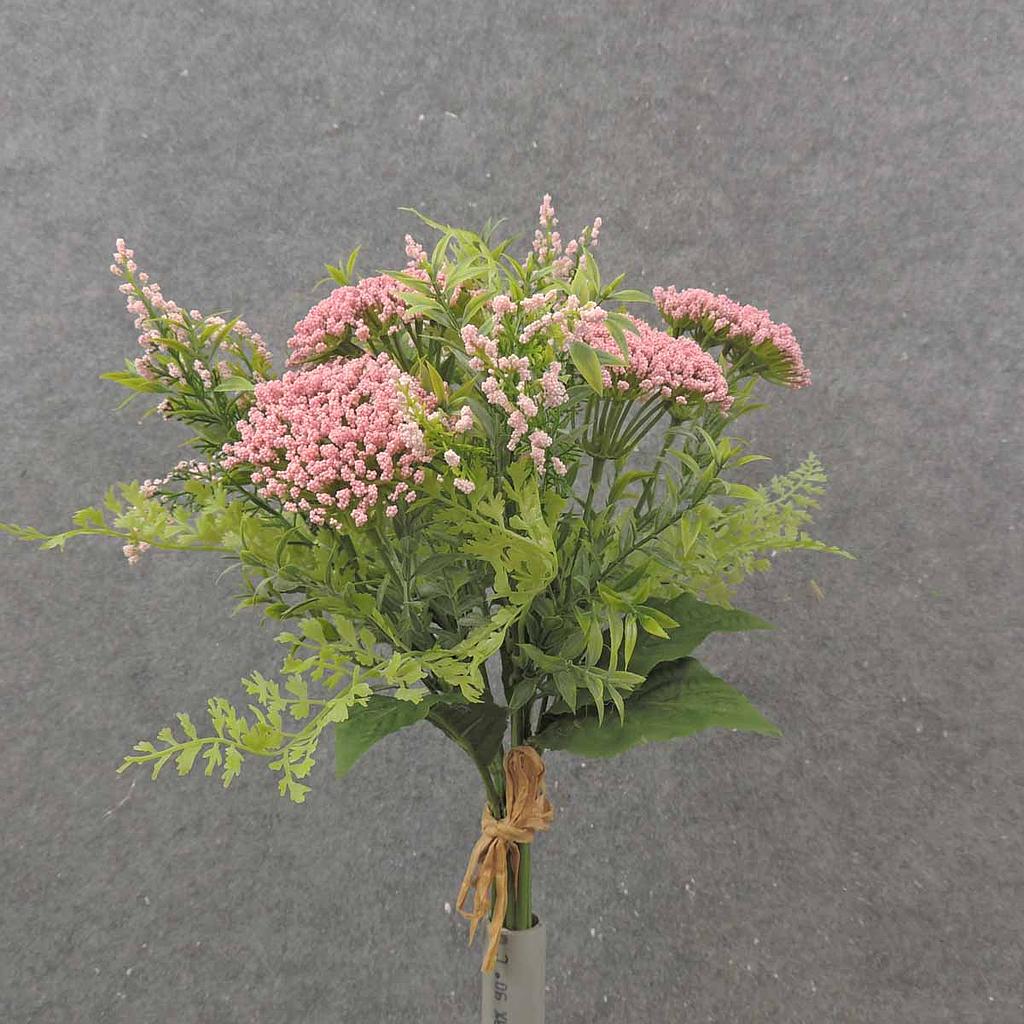 14" HEATHER/Q.A.L BUNDLE X10 PINK