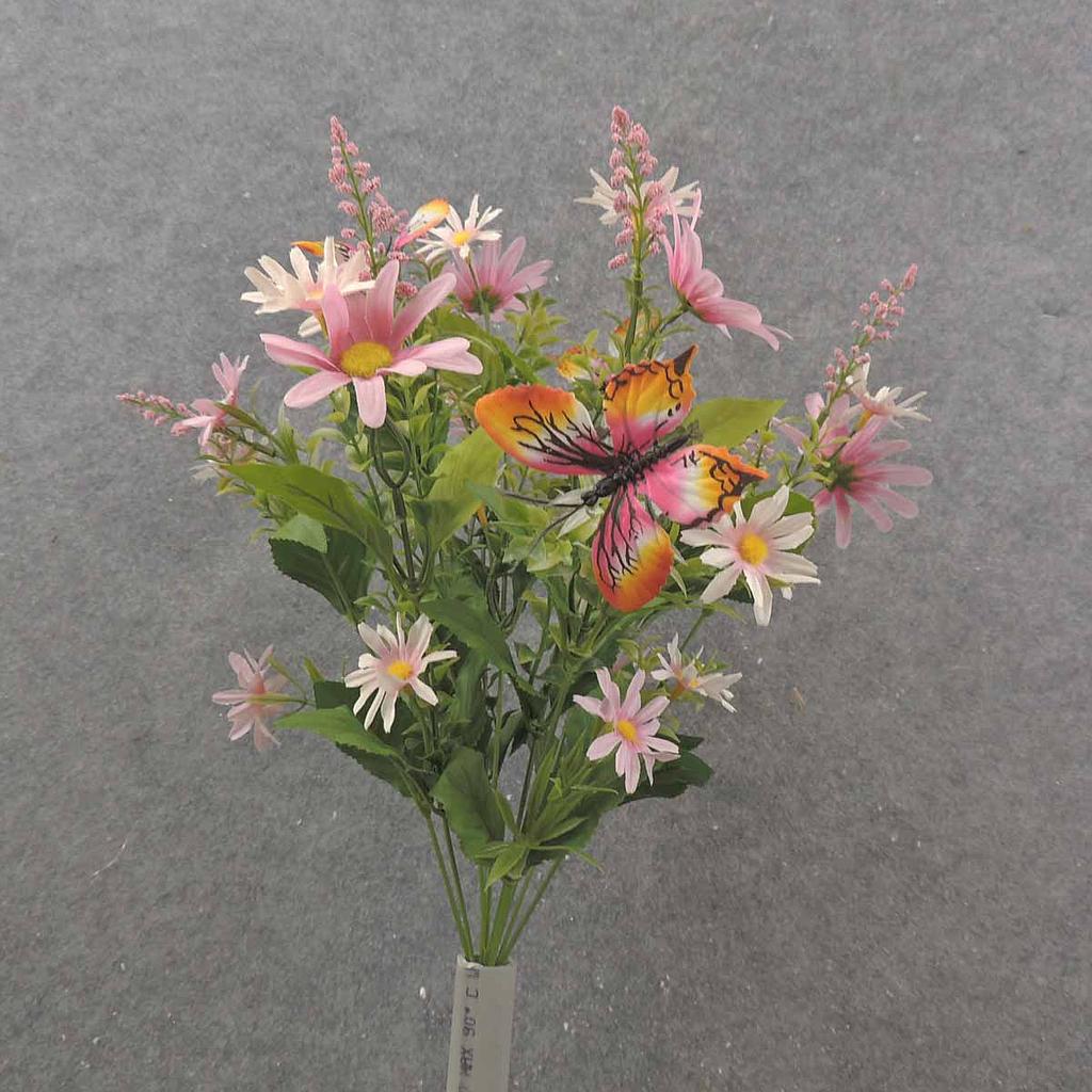 DAISY/BUTTERFLY BUSH X10 19&quot; PINK