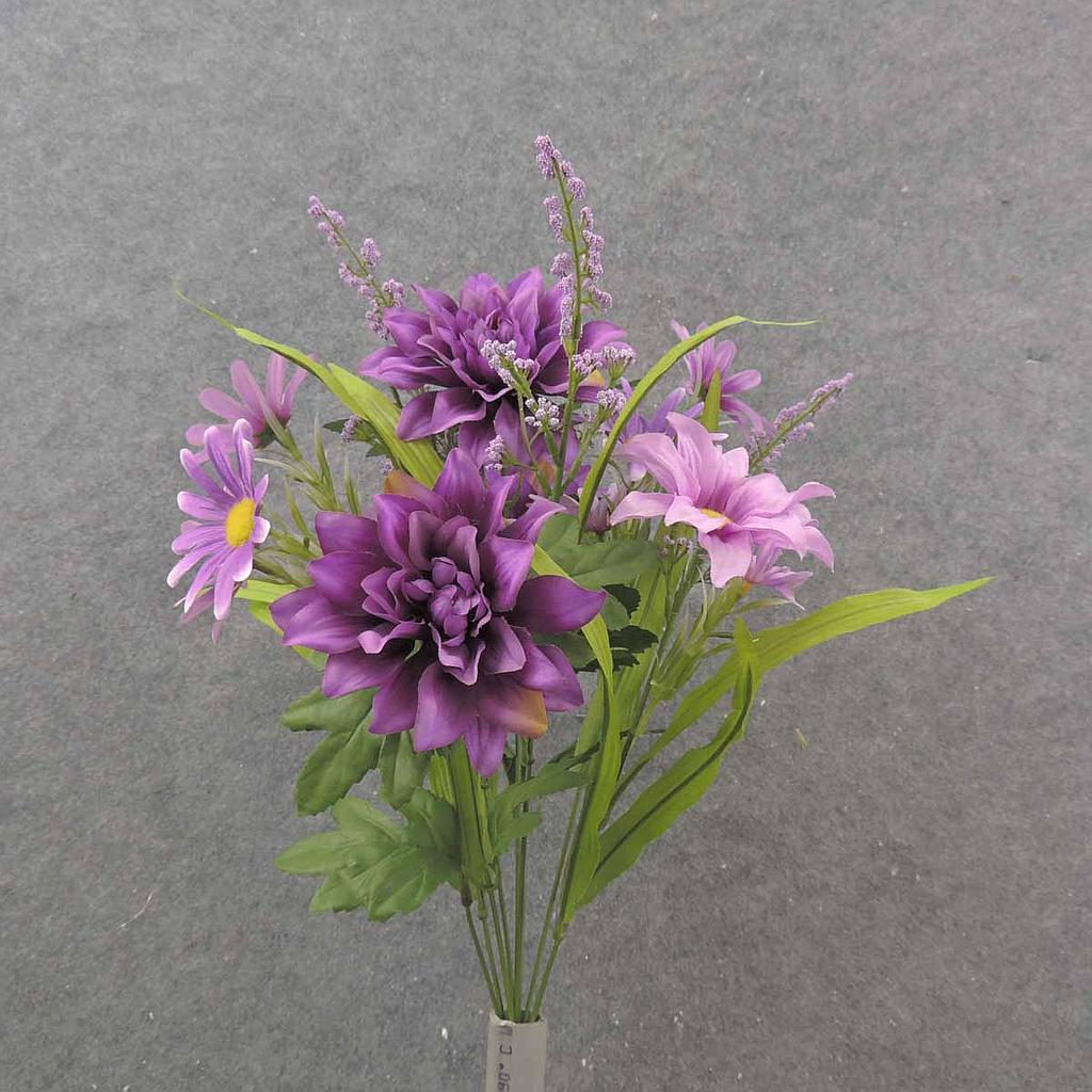 DAHLIA/DAISY BUSH X10 19" PURPLE