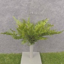14" FERN PICK PLASTIC GREEN