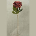 DAHLIA SPRAY 25"    BURGUNDY