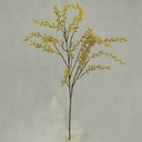 ACACIA SPRAY 33" FLOCKED GREEN