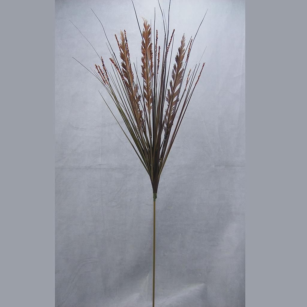 33" FERN W/ONION GRASS SPRAY BROWN