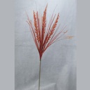 FERN W/ONION GRASS SPRAY 33"  RED/ORANGE
