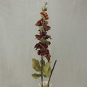 HOLLY HOCK SPRAY 42"  BROWN