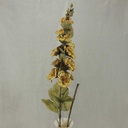 42" HOLLY HOCK SPRAY GREEN