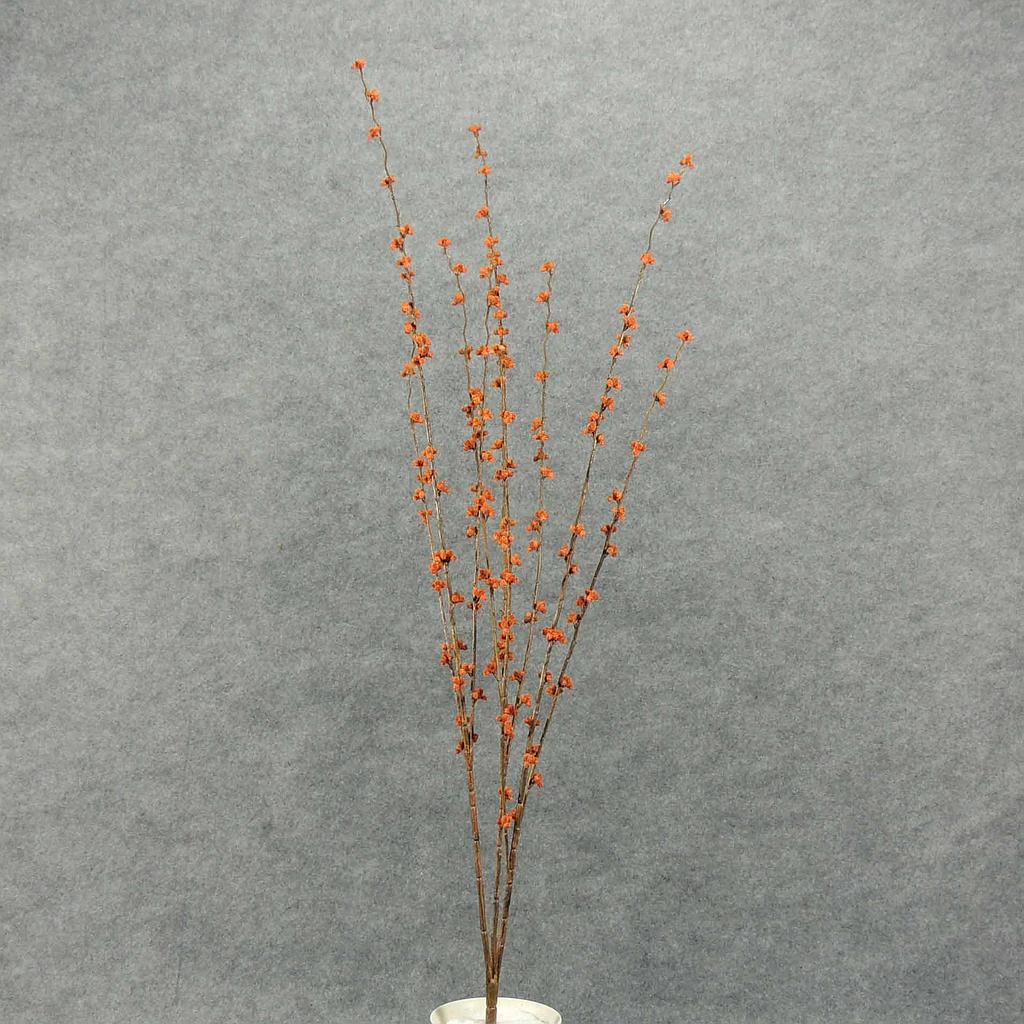 BERRY FUZZY BUSH X3 34"  RUST