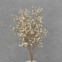 21" BERRY/WAXFLOWER BUSH X7 O.D. CREAM